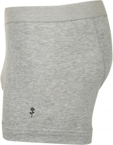 002229 Seidensticker Men Boxer short grijsmelange zij