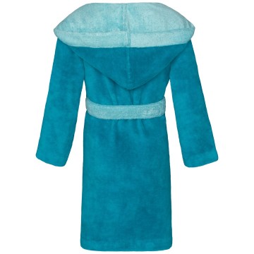 Vossen Bixie 8009/5148 kinder badjas 003 curacao achter