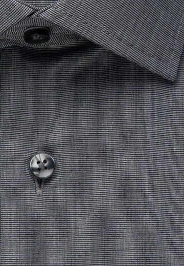 003001 Seidensticker Men's Shirt Regular Fit S/L antraciet