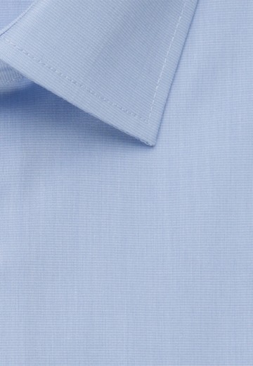 003001 Seidensticker Men's Shirt Regular Fit S/L lichtblauw