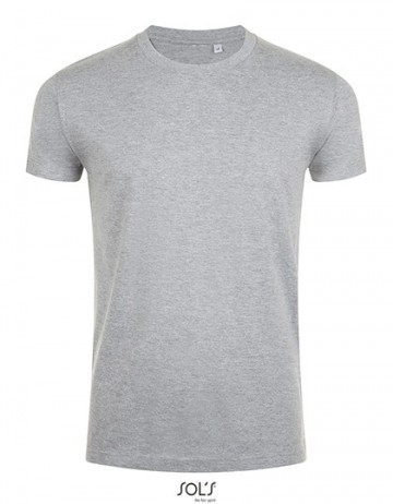 00580 Sol's Imperial Fit T-shirt grijsmelange