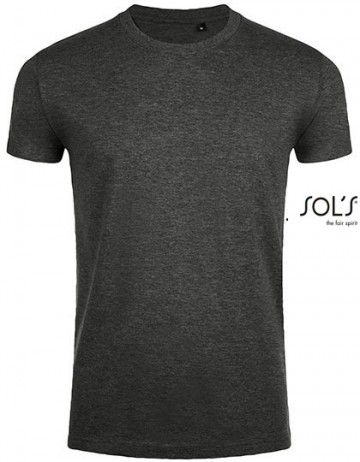 00580 Sol's Imperial Fit T-shirt houtskoolgrijsmelange