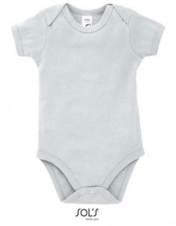 Sol's Bambino romper babyblauw