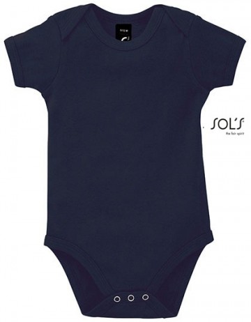 Sol's Bambino romper fransmarineblauw