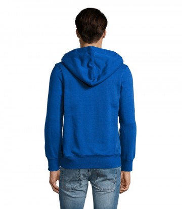 00584 Sol's Sherpa jack met rits koningsblauw rug