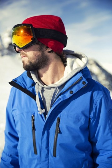 Clique Sanders softshell jack met kap