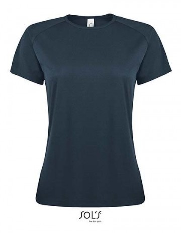 Sol's Sporty Women sportshirt petroleumblauw