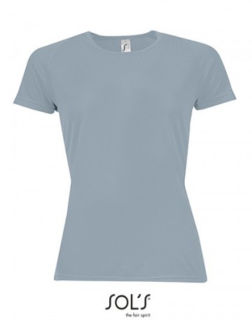 Sol's Sporty Women sportshirt puurgrijs