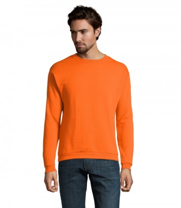 01168 Sol's Spider unisex sweatshirt oranje