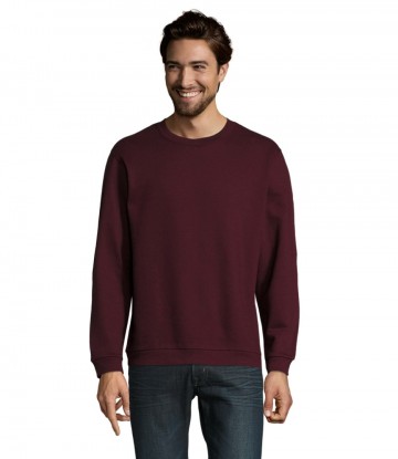 01168 Sol's Spider unisex sweatshirt oxblood
