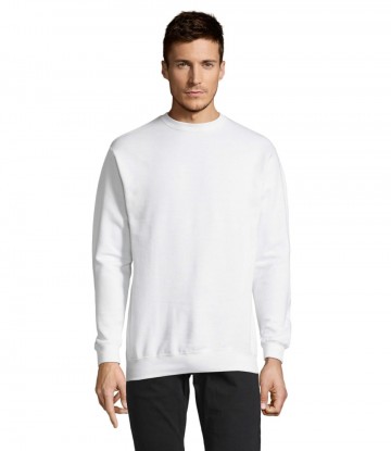 01178 Sol's Supreme unisex sweatshirt wit