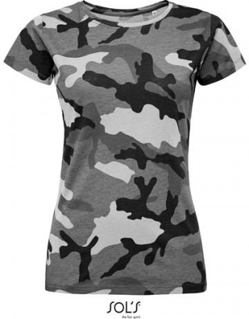 01187 Sol's Camo dames grijs camo