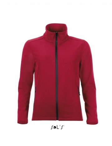 Sol's Race Softshell Women pepper rood