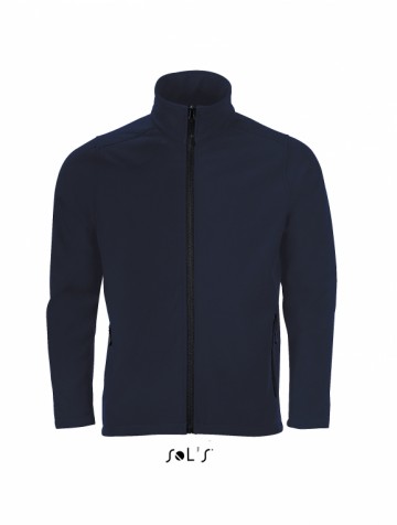 01195 Sol's Race Softshell Jack frans marineblauw