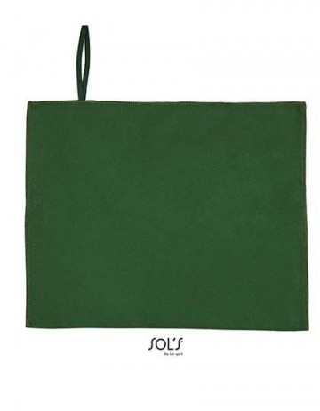 01208-9-10 Sol's Atoll badhanddoek 3 maten flessengroen