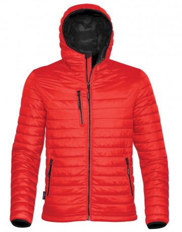 012.18 Stormtech mannen Gravity Thermal jack rood zwart