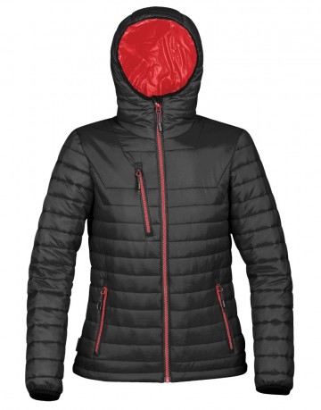 015.18 Stormtech dames Gravity Thermal jack zwart rood