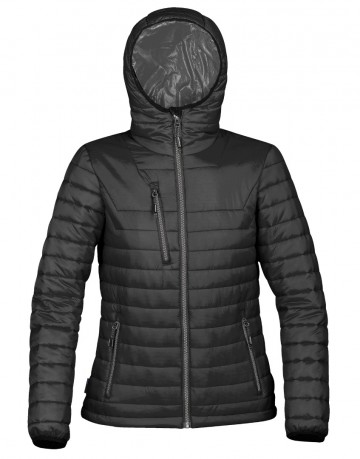 015.18 Stormtech dames Gravity Thermal jack zwart charcoal