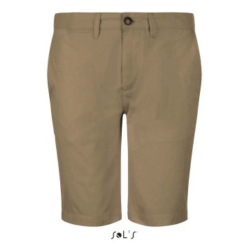 01659 Sol's Jasper Bermuda Short kastanjebruin