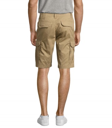 01660 Sol's Jackson Bermuda Short kastanjebruin achter