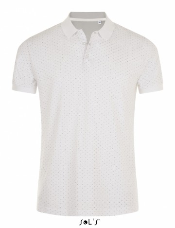 01706 Sol's Brandy heren polo (met bolletjes)s)