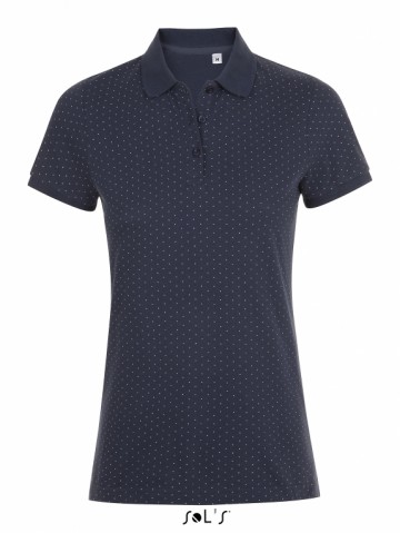 Sol's Brandy Women polo met bolletjes