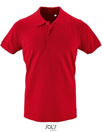 01755 Sol's Phoenix heren polo rood