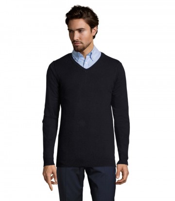 01710 Sol's Glory heren sweater fransmarineblauw