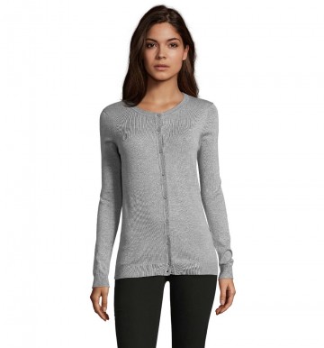 01716 Sol's Griffin dames vest heathergrijs