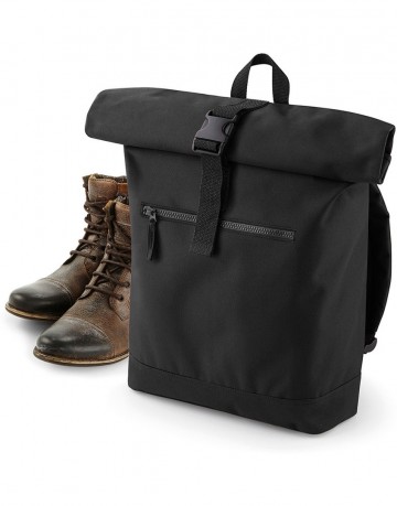 BG855 BagBase Roll-Top Backpack - Zwart