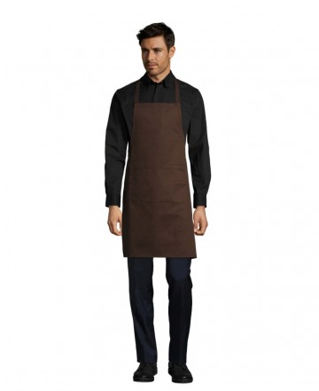 01744 Sol's Gramercy Apron chocoladebruin