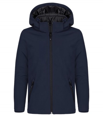 0200906 580paddedsoftshelljuniordarknavyfront