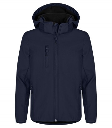 0200909 580classicsoftshelljacketjuniordarknavyfront
