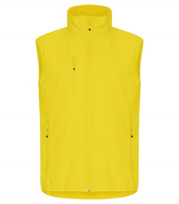 0200911 10classicsoftshellvestlemonfront