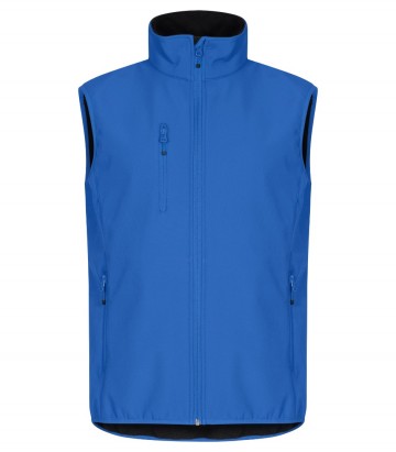 0200911 55classicsoftshellvestroyalbluefront
