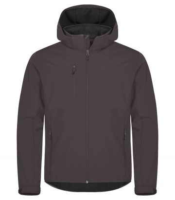 0200912 945classicsoftshellhoodydarkgreyfront