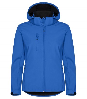 0200917 55classicsoftshellhoodyladyroyalbluefront