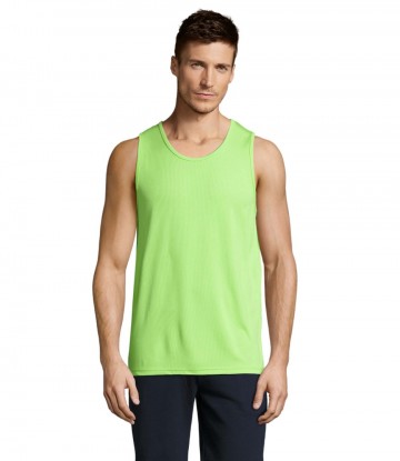 02073 Sol's Sporty Sport heren Tanktop appelgroen