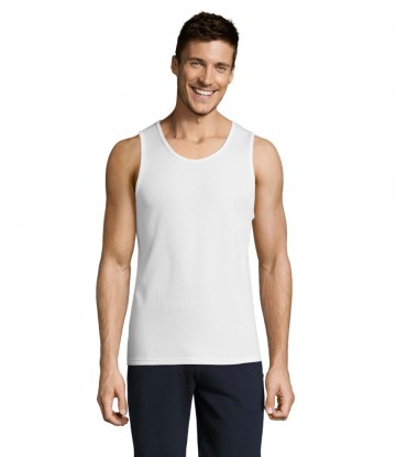 02073 Sol's Sporty Sport heren Tanktop wit