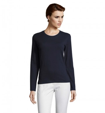 02075 Sol's Imperial dames T-shirt L/M fransmarineblauw