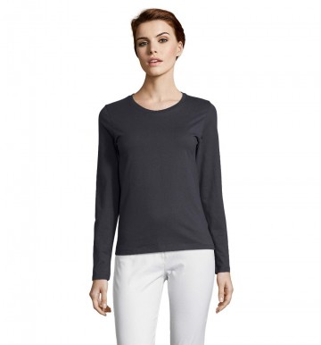 02075 Sol's Imperial dames T-shirt L/M muisgrijs