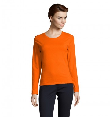 02075 Sol's Imperial dames T-shirt L/M oranje
