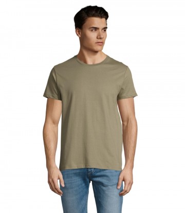 02076 Sol's Milo heren T-shirt khaki