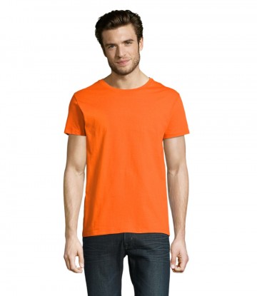 02076 Sol's Milo heren T-shirt oranje