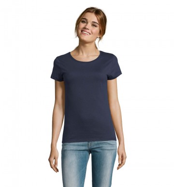 02077 Sol's Milo dames T-shirt fransmarineblauw