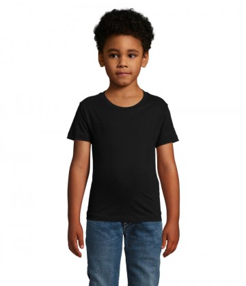 02078 Sol's Milo Kids T-shirt diepzwart