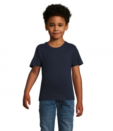 02078 Sol's Milo Kids T-shirt fransmarineblauw