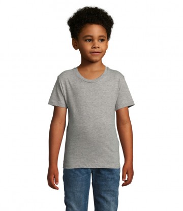 02078 Sol's Milo Kids T-shirt heathergrijs