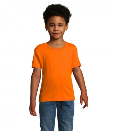 02078 Sol's Milo Kids T-shirt oranje