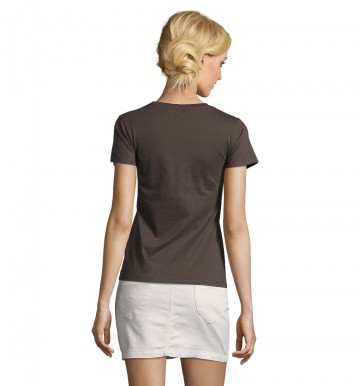 02080 Sol's Imperial dames T-shirt fitted donkergrijs rug